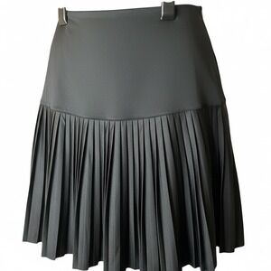 Wimbledon Skirt Ladies Black Tennis Size Small Wimbledon Patch Vintage